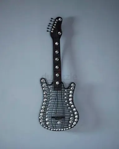 Decorative Wall Electric Guitar Art Piece