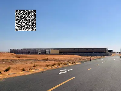 Industrial land for sale in the Al Sajaa Industrial Area, Sharjah. The plot covers an area of 1,090 square meters (11,732 square feet). The land is