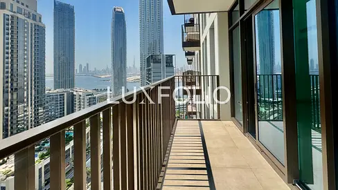 Burj & Water View | Corner Unit | Vacant