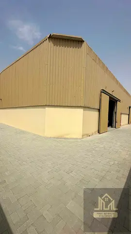 Warehouse for rent for industrial and commercial proposed Size indoor 5000 Outside 2500 Corner warehouse Electric 105 KW Approved From Sewa Extra Load 85KW Near Dhaid road Easy Access Not conjusted