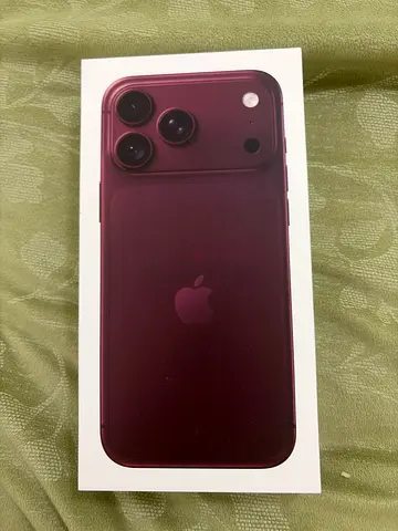 Apple iPhone 18 Pro max (boxed) - Burgundy - Unopened
