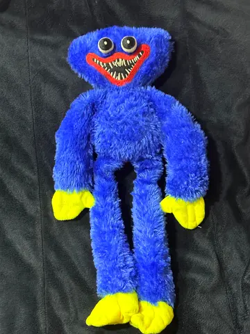 Plush Huggy Wuggy Soft Toy - Blue 40cm