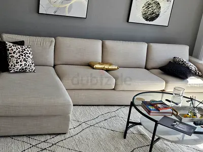 Home Center L Shape Sofa Excellent Condition