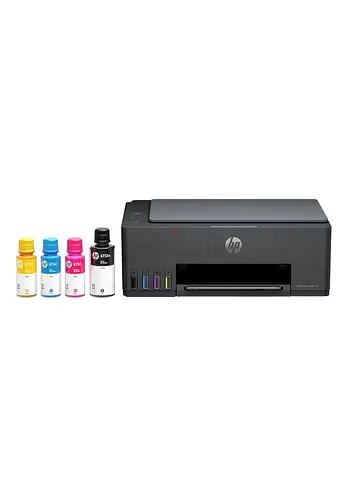 HP Ink Tank Color Printer with Extra Ink Bottles