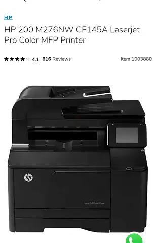 laserjet pro 200 color mfp m276nw