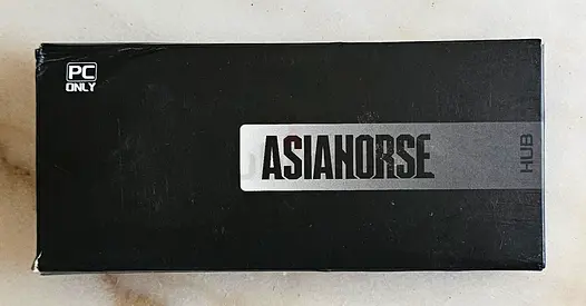 AsiaHorse Umbra ARGB PWM PC Fan Hub, 10 Port 5V 3-Pin ARGB PC Controller
