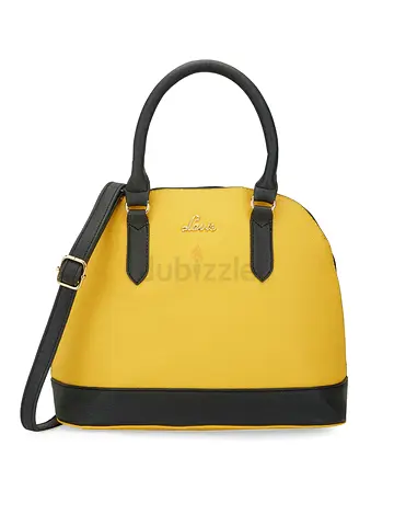 Brand New Lavie Women’s Handbag – Yellow & Black | Never Used