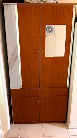 Wooden Wardrobe / Storage Cabinet - Good Condition