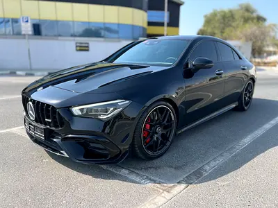 Monthly 3500 AED | CLA-Class 2021 CLA 45 S AMG 4MATIC+ GCC Specs Full Service History In Gargash