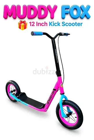 Kids kick scooter Muddy fox light wight aluminium frame size 12 inch tire