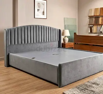 Brand New Luxury Cotton fabric Queen Bed Available