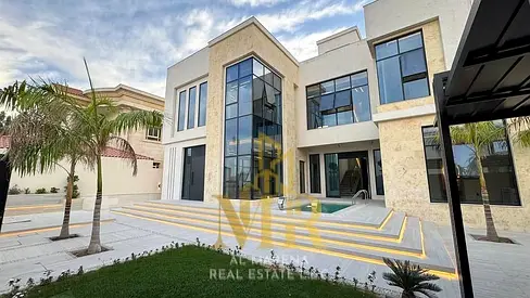 Luxury European-Style Villa in Al Yasmeen – Ajman | 6 Master Bedrooms | Private Garden | Electricity, Water, and A/C Included