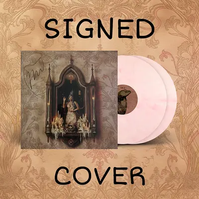 Melanie Martinez hades Victorian blush signed cover vinyl!