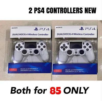 2 NEW PS4 Controllers - Both PS4 Controller for 85