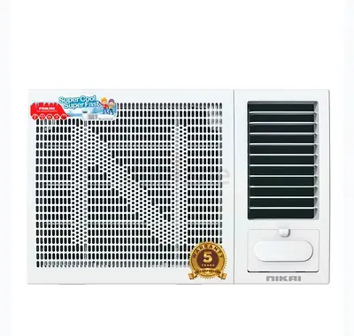 Nikai 1.5 Ton Window Air Conditioner - 18,000 BTU, Rotary Compressor