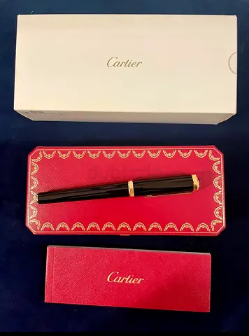 Cartier SANTOS-DUMONT ROLLERBALL PEN
 with Original Box