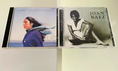 2 Joan Baez Music CD’s
