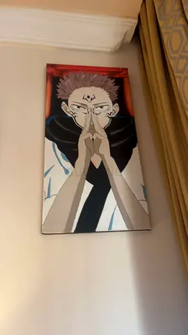 Anime Canvas Wall Art - Gojo/Character Print (Vertical)