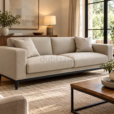 Sofa, Beige set of 2
