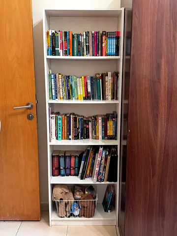 White Bookshelf for Sale