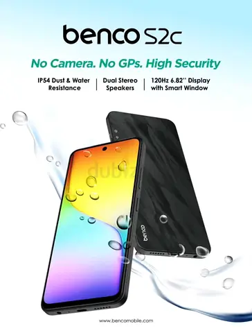 S2c No Camera No GPS Sandwave Grey 8+12GB RAM 128GB 4G - Middle East Version