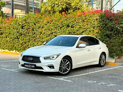🏆GCC 2022 Infiniti Q50 Sensory | 3.0L V6 | WARRANTY & SERVICE CONTRACT | ORIGINAL PAINT🏆