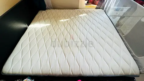 IKEA VESTERÖY Pocket Sprung Mattress - Firm, Light Blue, 180x200 cm