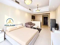 Fully Furnished Studio | AED 61,990 | 2 Cheques | Chiller Free | Near Sobha Metro Station