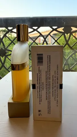vintage bottle of Amouage Opus VI Library Collection with box