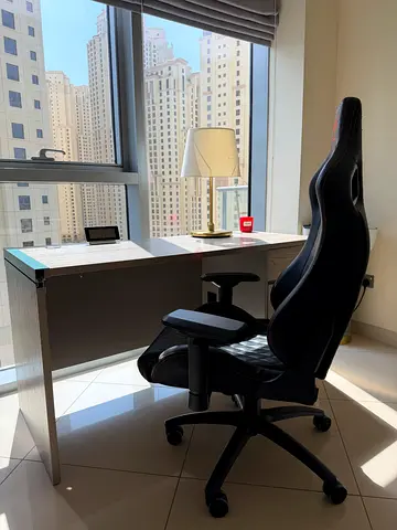 Desk with Cougar chair