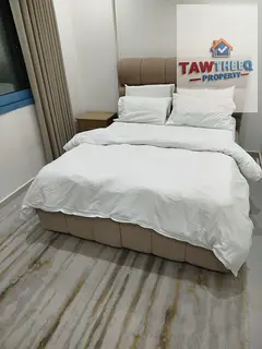 Furnished 1 Bedroom Apartment for Monthly Rent alnakheell