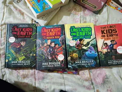 The Last Kids on Earth series (4 books) by Max Brallier - Kids/Young YA chapter books