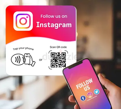 Instagram NFC Cards – Tap to Open Your Instagram Profile | Programming Included