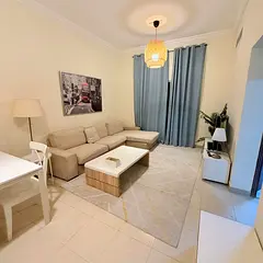 1BHK furnished apartment in Ajman | Real photos | Neat & clean furniture | Bills & internet included