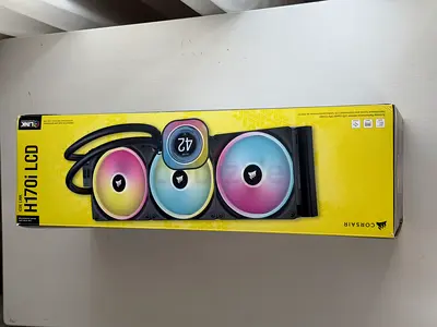 Corsair iCUE LINK H170i LCD 420mm AIO Liquid CPU Cooler