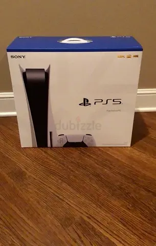 Ps5 fat disc used like new with every thing for 1850