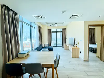 Fully Furnished// Corner Unit// Huge Size 1-bhk Just 72k Rent 1 Cheque & Separate Laundry Room