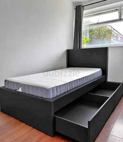 Ikea Single Bed with Mattress Available in Perfect Condition