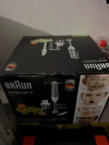 Braun Multiquick Hand Blender (MiniPimer) - Good Condition, Complete in Box