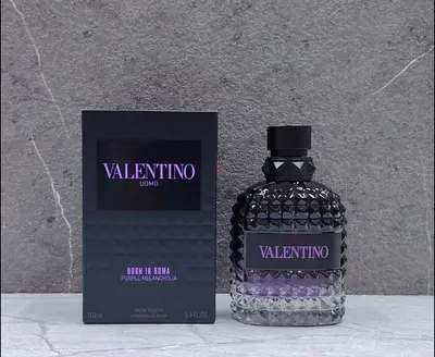 Valentino Uomo Born in Roma Purple Melancholia EDT 100ml - Authentic