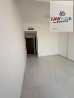 Apartment for annual rent, first tenant, 2 bedrooms and a living room with a balcony, Ajman – Al T