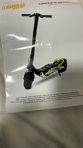 Scrambler Ducati CROSS-E Sport electric scooter