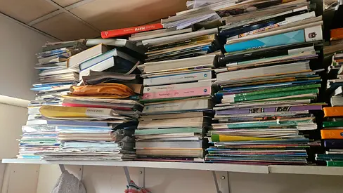 Around 400 various  American High School Diploma books from Gr. 1 to 12 from 2010 to 2025