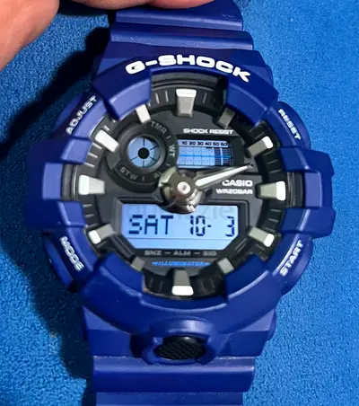 CASIO G-Shock GA-700 Navy Blue Preloved Unboxed