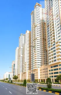 Spacious Furnished 2BR Apartment for Sale in Ajman One Towers 26th Floor 1,615 Sq Ft with Balcony Ga