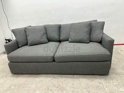 As perfect condition crate&barrel three seater sofa