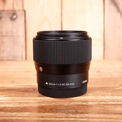 USED Sigma 56mm F1.4 DC DN Contemporary Lens for Sony E-mount - Black (Used)