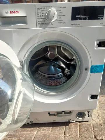 New Bosch 8Kg Built-in Washing Machine, 1200 RPM, Color White