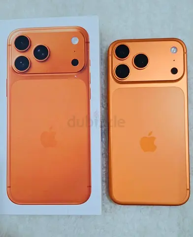 Apple 17 Pro Max 256 GB iPhone (Cosmic Orange) —100% Battery Health, Excellent Condition with Box