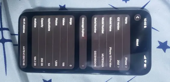 iPhone 15 pro Max 256 G